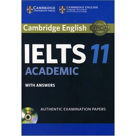 تصویر کتاب انگلیسی کمبریج آیلتس 11 آکادمیک Cambridge english ielts 11 Academic