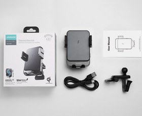 تصویر هولدر و شارژر وایرلس Joyroom JR-ZS219 15W Joyroom JR-ZS219 15W wireless charger holder