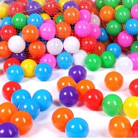 تصویر توپ استخر مدل 6 رنگ بسته 100 عددی سایز 7 ا Pool balls, 6 colors, 100 pieces, size 7 Pool balls, 6 colors, 100 pieces, size 7