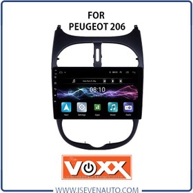 تصویر مانیتور اندروید VoxX – مدل C100PrO پژو – 206 مانیتور اندروید VoxX – مدل C100PrO پژو – 206