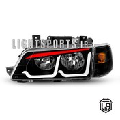 تصویر چراغ جلو اسپرت پژو ۴۰۵ طرح BMW 