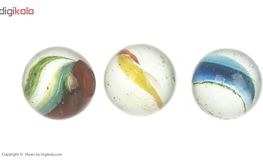 تصویر تیله مدل C98 بسته 11 عددی 