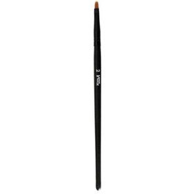 تصویر براش گریم سر گرد D104 سایز Vergen D104 Makeup Brush Size