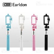 تصویر مونوپاد شاتر دار ارلدام Earldom ET-ZP05 Mini Selfie Stick طراحی مینی 