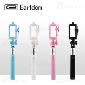 تصویر مونوپاد شاتر دار ارلدام Earldom ET-ZP05 Mini Selfie Stick طراحی مینی 