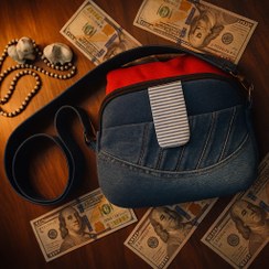 تصویر کیف دستی جین 