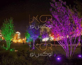 تصویر چراغ دفنی استخری 9 وات رو کار 