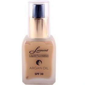 تصویر کرم پودر فاقد روغن حجم 30 میل لوسمنت 214 Losment Contain Makeup Base Lotion Makeup Foundation 30 ml