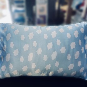 تصویر روبالشی ساتن ابریشم ابری 