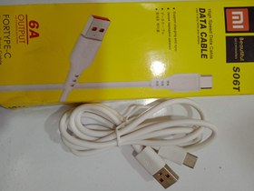 تصویر کابل شارژ 6 امپر شیاومی مدل S06T xiaomi data cable S06T