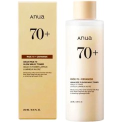 تصویر تونر روشن کننده و آبرسان آنوا مدل Rice 70 حجم ۲۵۰ میل 