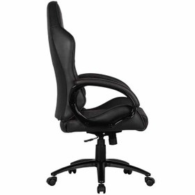 تصویر صندلی گیمینگ Cougar مدل Fusion Cougar Gaming Chair Fusion, 120Kg Weight Capacity, Height Adjustment, Metal 5-Star Base - Black