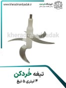 تصویر تیغ خرد کن 4 لیتری 