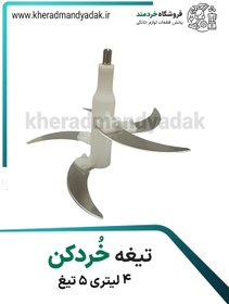 تصویر تیغ خرد کن 4 لیتری 
