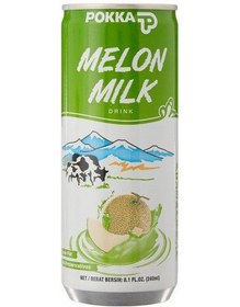 تصویر نوشیدنی شیر طالبی پوکا اصل Pokka Melon Milk 240ml 