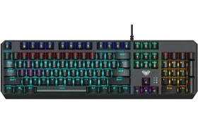 تصویر کیبورد گیمینگ آئولا مدل F2066-II Aula gaming keyboard model F2066-II