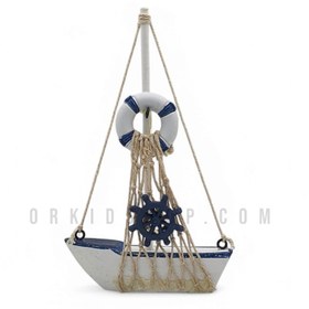 تصویر ماکت قایق چوبی 