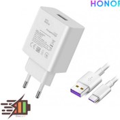 تصویر شارژر و کابل شارژ هانر Honor 40W Type C 