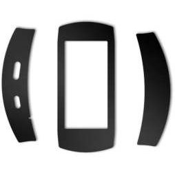 تصویر بسته 2 عددی برچسب ماهوت مدل Black-color-shades Special مناسب برای ساعت هوشمند Samsung Gear Fit 2 Pro 