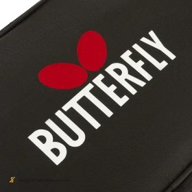 تصویر کیف راکت پینگ پنگ طرح باترفلای 01 | مشکی/قرمز 