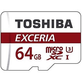 تصویر مموری کارت 64گیگابایت Toshiba مدل EXCERIA THN-M302R0640EA 