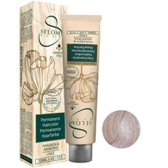 تصویر رنگ مو بدون آمونیاک سلوم شماره 2-11 حجم 120 میل رنگ صدفی 