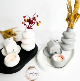 تصویر دکوری گلدان آبشاری 