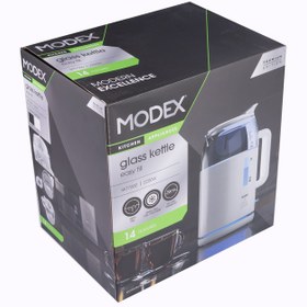 تصویر کتری برقی شیشه ای مودکس تحت لیسانس انگلستان مدل MODEX SKT7000 MODEX