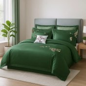 تصویر ست روتختی ابریشمی Royal Green 