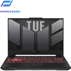 تصویر لپ تاپ ایسوس 15.6 اینچی مدل TUF Gaming A15 FA507NVR R7 7435HS 16GB 1TB RTX4060 ASUS TUF Gaming A15 FA507NVR R7 7435HS 16GB RAM 1TB SSD RTX4060