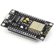 تصویر برد توسعه NodeMCU WIF ESP8266 با مبدل CH340 برد توسعه NodeMCU دارای هسته وای فای ESP8266 و مبدل CH340