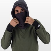 تصویر اسکارف گردن پولار دکتلون مشکی Adult Polar Ski Neck Warmer - Black - Tanka