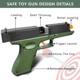 تصویر تفنگ پوکه پران کد B11722 