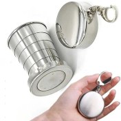 تصویر لیوان استیل تاشو سایز کوچک 