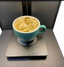 تصویر دستگاه کافی پرینتر Printer coffee machine