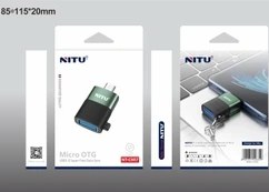 تصویر مبدل OTG USB به microUSB نیتو مدل NT-CN17 