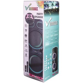 تصویر اسپیکر بلوتوثی قابل حمل وانمکس مدل Max-1400 ا Vanmaax MAX-1400 Wireless Speaker Vanmaax MAX-1400 Wireless Speaker