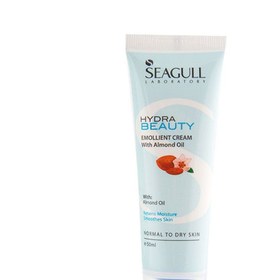 تصویر کرم نرم‌ کننده بادام سی گل بهبود خشکی‌ های مزمن حجم 50 میل Seagull Hydra Beauty Emollient Cream With Almond Oil 50ml