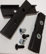 تصویر بست دوطرفه قوطی مشکی سایز ۲۵*۲۵ 