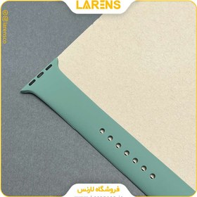 تصویر لارنس | قیمت و خرید بند سیلیکون اپل واچ 38/40/41mm کد 57 - Pine Green 