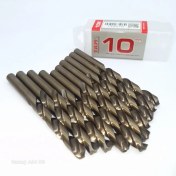 تصویر مته آهن و استیل 5% کبالت دار برند TAM(تی ای ام) سایز10 HSS 5% Co Drill Bit TAM Brand Size 10