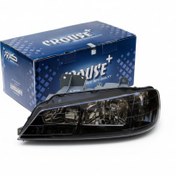 تصویر چراغ جلو پژو پارس تو مشکی 2عددی برند کروز 