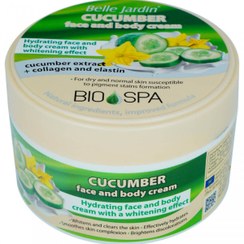 تصویر کرم صورت روشن کننده - خیار، کلاژن و الاستین 0252 