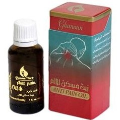 تصویر روغن ماساژ بدن قانون مدل anti pain حجم 30 میلی لیتر 