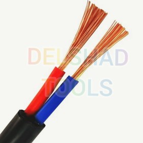 تصویر کابل برق افشان 3در(0.5*3) کلاف کابل لوشان - کلاف 100 متری می باشد. Flexible cable 3 ×0.5, Lowshan cable