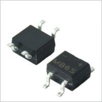 تصویر پل دیود 1000V-1A مربعی DB107 DB107