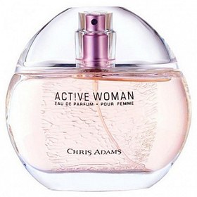 تصویر ادوپرفیوم زنانه کریس آدامز مدل Active حجم 80 میلی لیتر CHRIS ADAMS ACTIVE Eau de Perfume For Woman 80ml