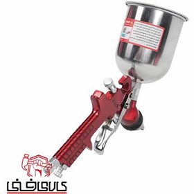 تصویر پیستوله رنگ پاش کاسه فلزی سه تنظیم مدل 3106 Three-tone metal bowl spray gun model 3106