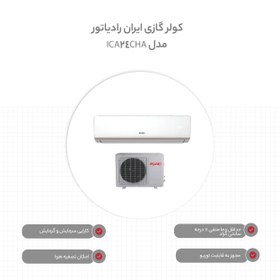 تصویر کولر گازی ایران رادیاتور مدل 24000 IAC-24CH/XA/A