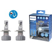 تصویر هدلایت فیلپس Ultinon Pro6000 مدل p43t-38 Philips Ultinon Pro6000 Headlight Bulb model p43t-38